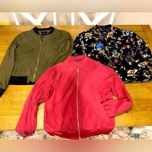 Lot of 4 Zara and American Apparel women’s jackets